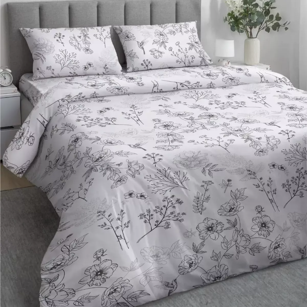 Комплект постельного белья Самойловский текстиль “Утро”, 1.5 спальный