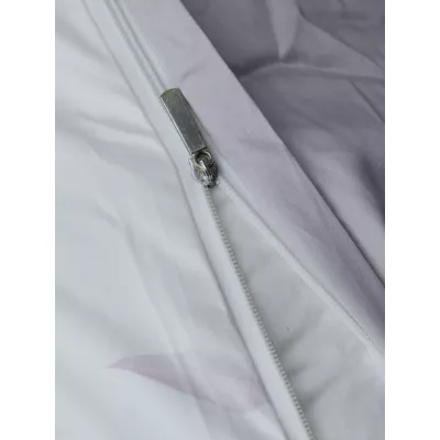 Комплект с одеялом KAZANOV.A “Акация” лаванда платина (египетский хлопок-велюр), 1.5 спальный