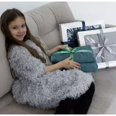 Махровое банное полотенце Verossa “Milano” (темно-лазурный), 100х150