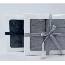 Махровое банное полотенце Verossa “Milano” (темно-лазурный), 100х150