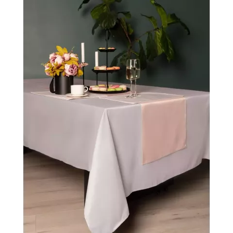 Скатерть Sofi de Marko "Серенити" (пудра), 160 см