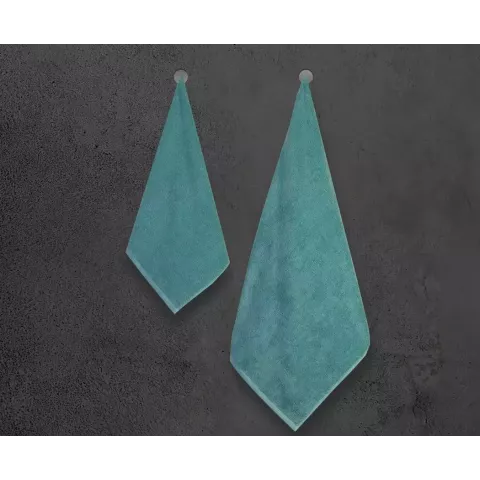 Махровое полотенце Sofi De Marko “Preston” (морская волна), 50x90