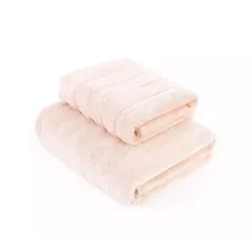 Махровое банное полотенце Verossa “Stripe” (нежно-персиковый), 70х140