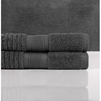 Махровое полотенце Sofi De Marko “Star” (антрацит), 50х90