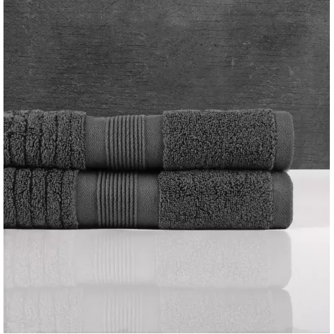 Махровое полотенце Sofi De Marko “Star” (антрацит), 50х90