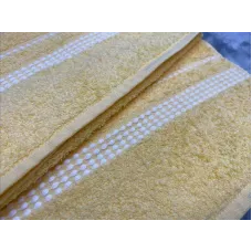 Махровое полотенце Самойловский текстиль "Лето" (светло-желтый), 33х70