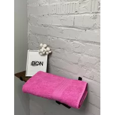 Махровое полотенце Туркмения (ультра-розовый), 70х140
