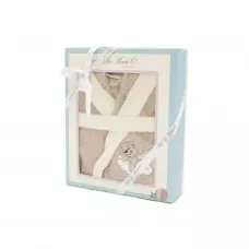 Халат махровый детский Sofi de Marko “Sevil” (бежевый)