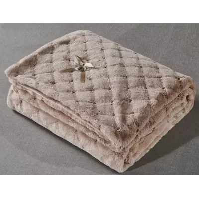 Плед-покрывало Sofi de Marko “Бернард” (бежевый), 160x220