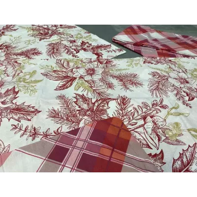 Комплект постельного белья Волшебная ночь "Пуансеттия", евро