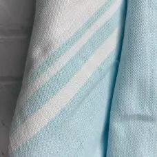 Полотенце Самойловский текстиль "Полоски" (бирюзовый), 100х150
