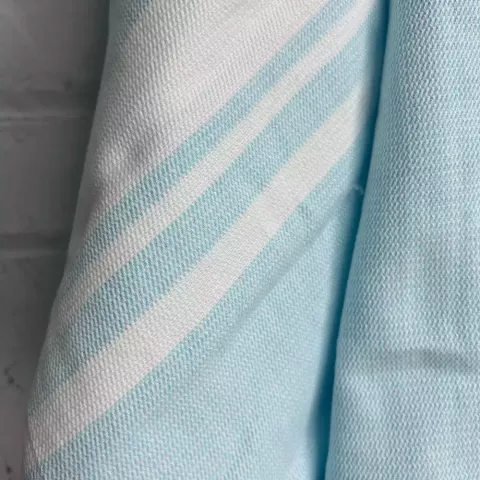 Полотенце Самойловский текстиль "Полоски" (бирюзовый), 100х150