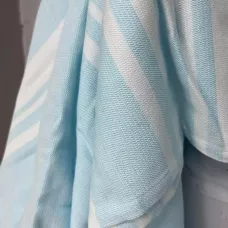 Полотенце Самойловский текстиль "Полоски" (бирюзовый), 100х150