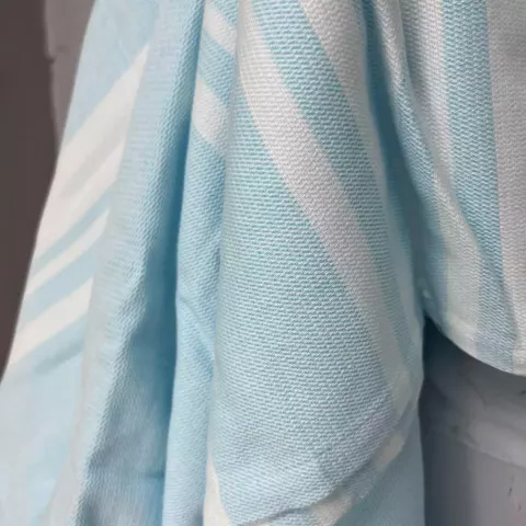 Полотенце Самойловский текстиль "Полоски" (бирюзовый), 100х150