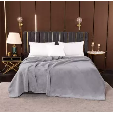 Плед меховой Sofi de Marko “Аурелия” (серый), 160x220