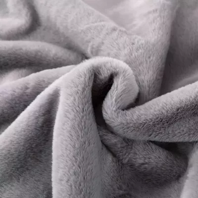 Плед меховой Sofi de Marko “Аурелия” (серый), 160x220