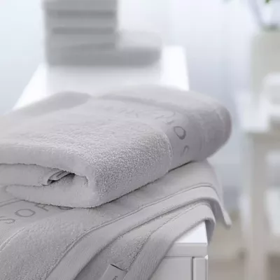 Махровое лицевое полотенце Soft Silver (Благородное серебро), 50х90