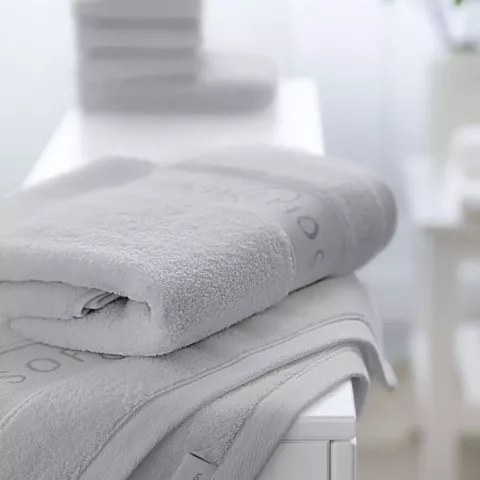 Махровое лицевое полотенце Soft Silver (Благородное серебро), 50х90