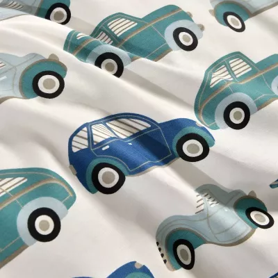 Комплект постельного белья Sofi De Marko “Машинки ретро”, 1.5 спальный
