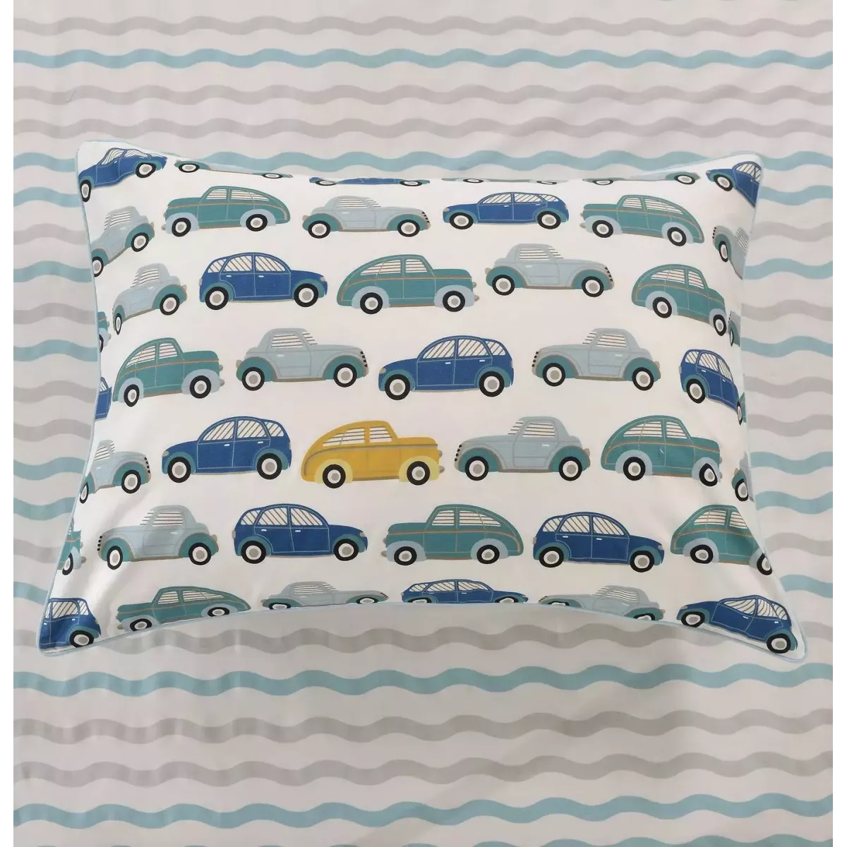 Комплект постельного белья Sofi De Marko “Машинки ретро”, 1.5 спальный