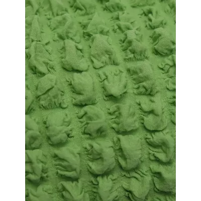 Чехол на прямой трехместный диван и два кресла салатовый