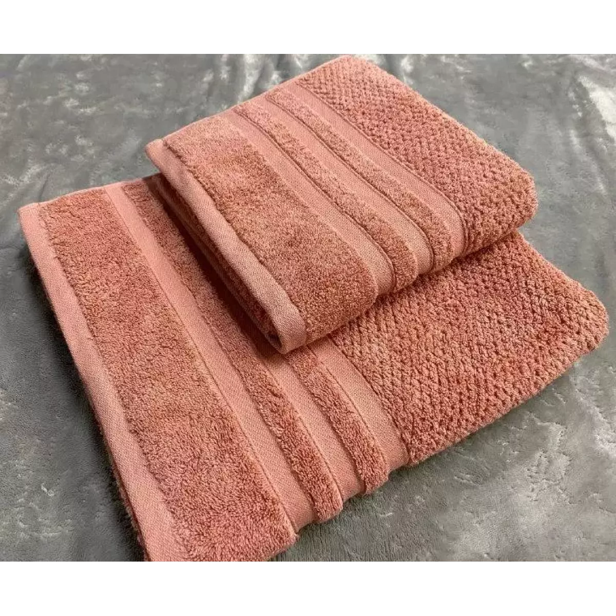 Махровое полотенце Sofi De Marko “Norman” (чайная роза), 70x140