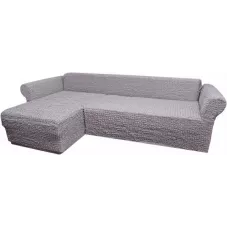 Чехол на угловой диван с оттоманкой в ассортименте