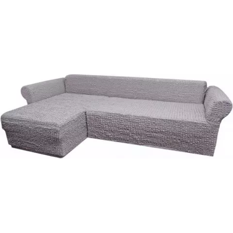 Чехол на угловой диван с оттоманкой в ассортименте