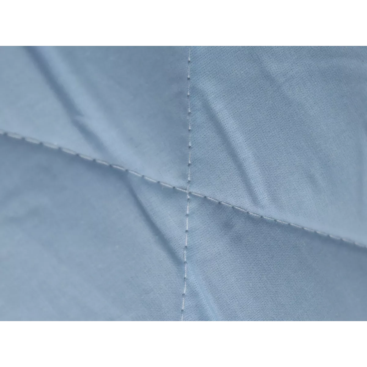 Одеяло "Магия Сна" Лебяжий Пух (арктический синий/полубел) среднее, 140х205