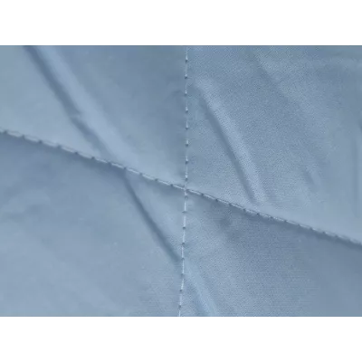 Одеяло "Магия Сна" Лебяжий Пух (арктический синий/полубел) среднее, 172х205