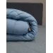 Одеяло "Магия Сна" Лебяжий Пух (арктический синий/полубел) среднее, 172х205