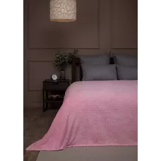 Плед Absolute Deco “Ромбики” (розовый), 150x200