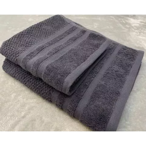 Махровое полотенце Sofi De Marko “Norman” (антрацит), 70x140