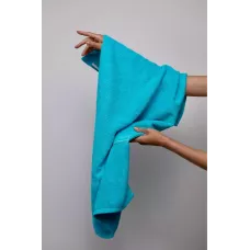 Махровое полотенце DonCotton “Lusso” (морская волна), 70х140