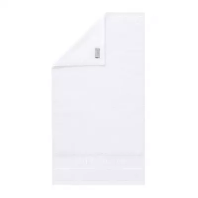 Махровое лицевое полотенце Soft Silver (Альпийский снег), 50х90