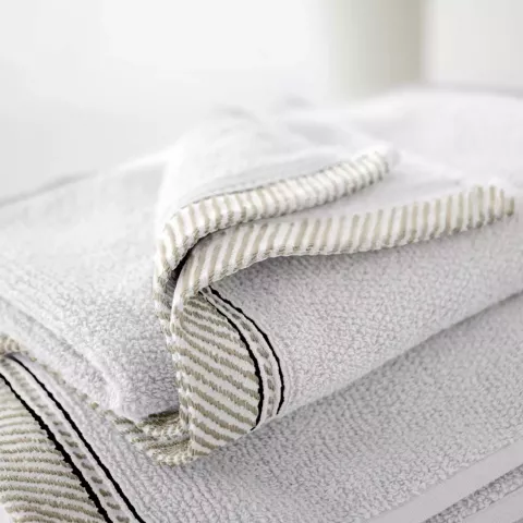 Махровое полотенце банное Verossa “Fjord” (Белый), 70х140