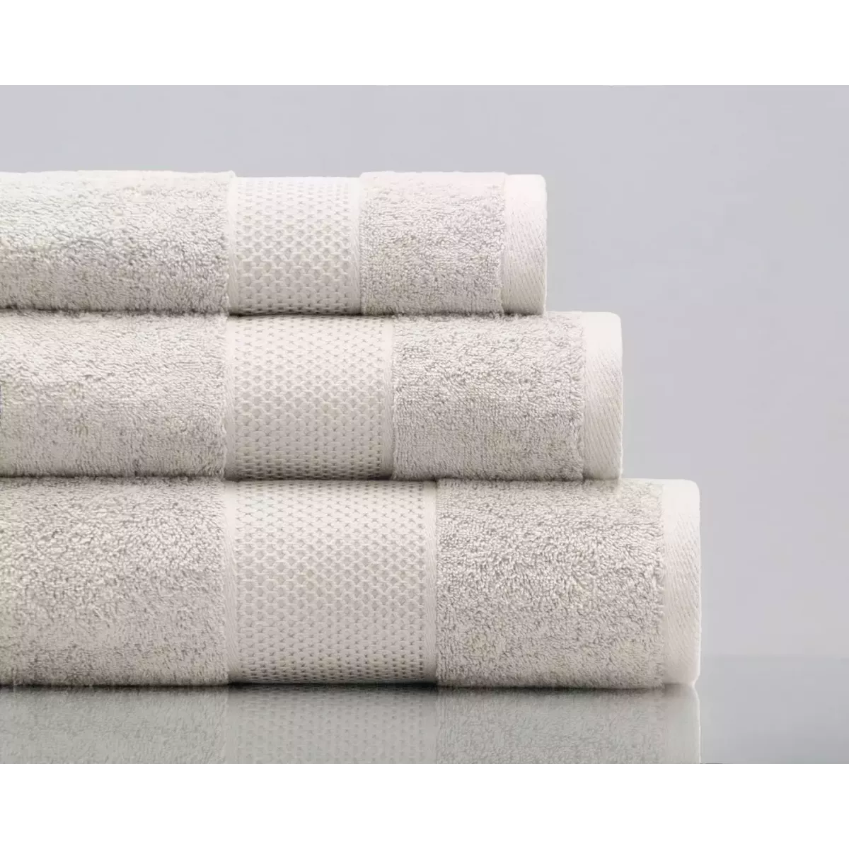 Махровое лицевое полотенце Sofi De Marko “Oliver” (крем), 50x90