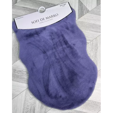 Коврик плюшевый Sofi De Marko (фиолет), 60х90