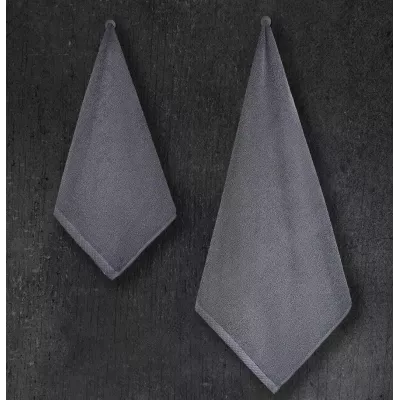 Махровое полотенце Sofi De Marko “Diamond” (антрацит), 70x140