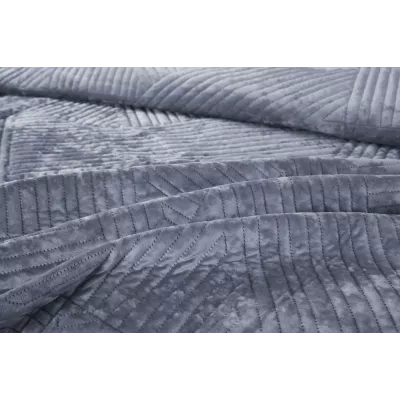 Покрывало Sofi De Marko “Патрисия” (серо-голубой), 240х260