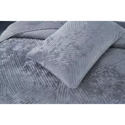 Покрывало Sofi De Marko “Патрисия” (серо-голубой), 240х260