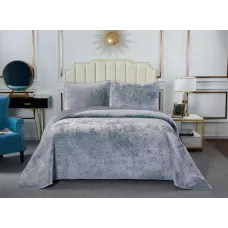 Покрывало Sofi De Marko “Патрисия” (серо-голубой), 240х260