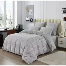 Комплект постельного белья Sofi de Marko “Джерардо" (серый), семейный