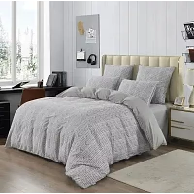 Комплект постельного белья Sofi de Marko “Джерардо" (серый), семейный