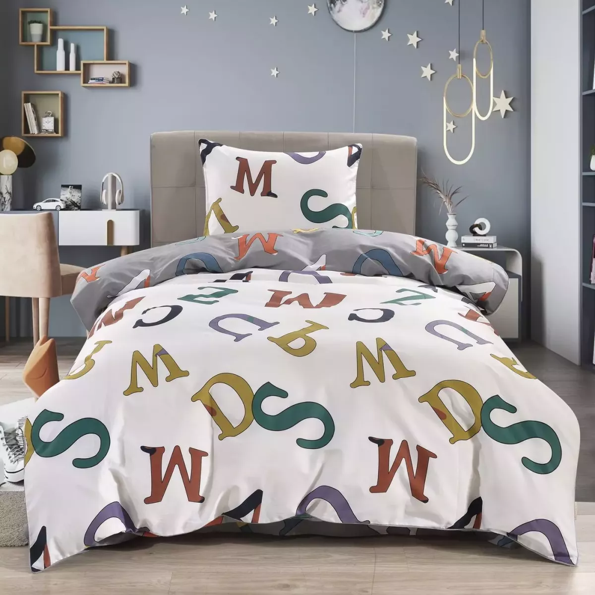 Комплект постельного белья Sofi De Marko “ABCD”, 1.5 спальный