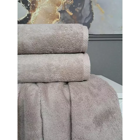 Комплект полотенец Kazanov.a “Lavinia” (пыльная роза), 50х90 и 70х140