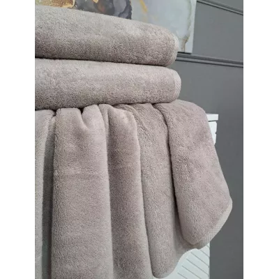 Комплект полотенец Kazanov.a “Lavinia” (пыльная роза), 50х90 и 70х140