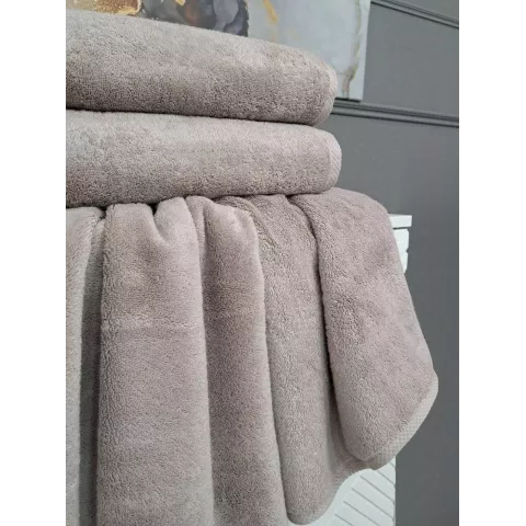 Комплект полотенец Kazanov.a “Lavinia” (пыльная роза), 50х90 и 70х140