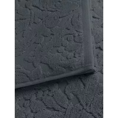 Махровое лицевое полотенце Sofi De Marko “Barbara” (антрацит), 50x90