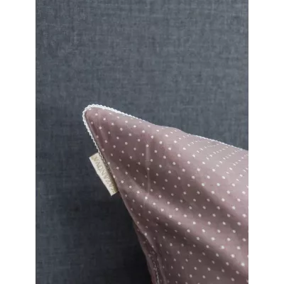 Комплект с одеялом KAZANOV.A Corsica Village "Писели" пыльная роза/жемчуг (премиум хлопок), евро